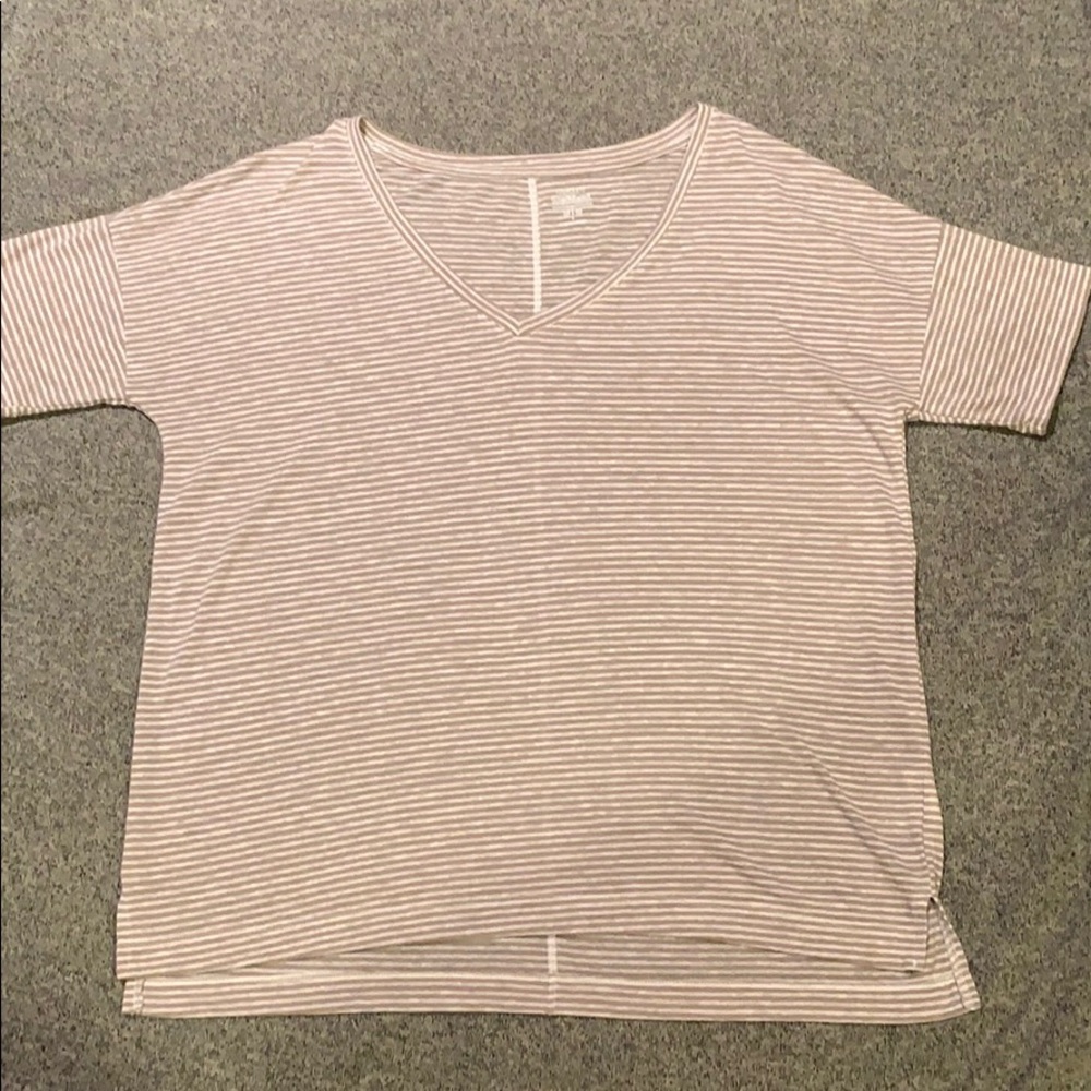 Striped Boyfriend Tee